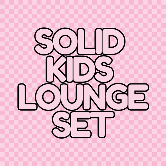 Solid Kids Lounge Set